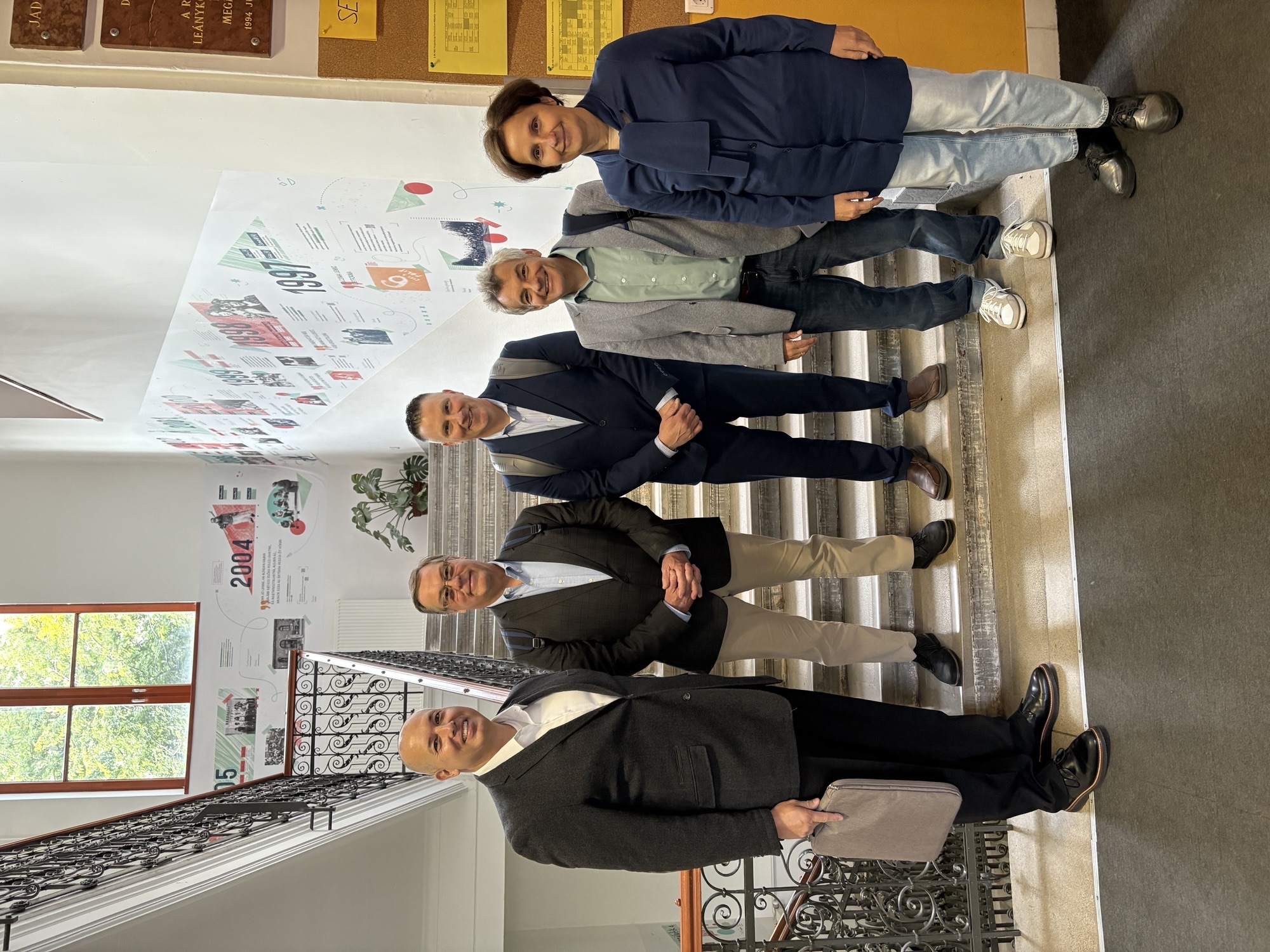 School visit in Hungary